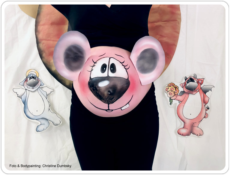 best of babybauch bodypainting bodypaint baby bauch top 10 airbrush bestes bodypainting von Christine Dumbsky