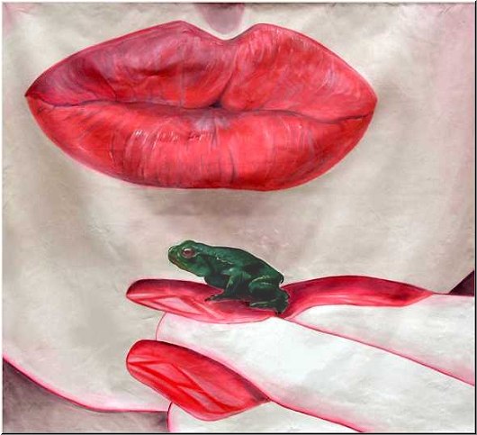 what happens, if I'd kiss a tiny frog?