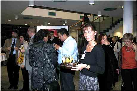 ...at the opening of the show