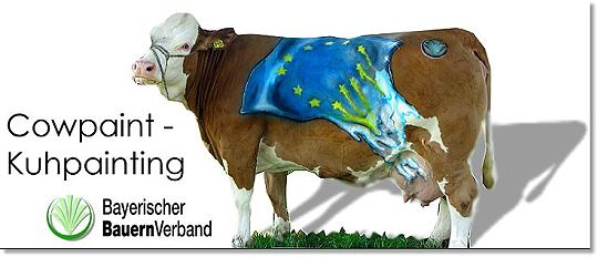 cowpaint, kuhbodypaint, kuhbodypainting, bemalte kuh, kuhmalerei, kuhhandel, kuhmalen, malen auf k&uuml;he, bemalte kuh, bemalte k&uuml;he, kuehe, bauernverband, bayerischer bauernverband, milch, milchaktion, milchpreis, kuhpainting by Christine Dumbsky