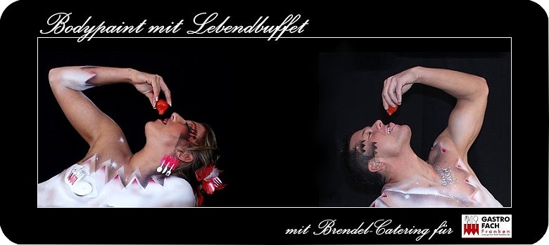 Buffet, buffett, bufet, bueffett, buffet, buefet, büffett, büffet, büfet, Lebendbüffet, Lebendbuffet, lebendbueffet, lebendbufet, lebendbüfet, lebendbuefet, Bodypainting mit Gaumenschmaus, BodyArt mit allen Sinnen, Bodypaint zum Essen, Essen, Koch, Kochen, Kochen und Körpermalerei