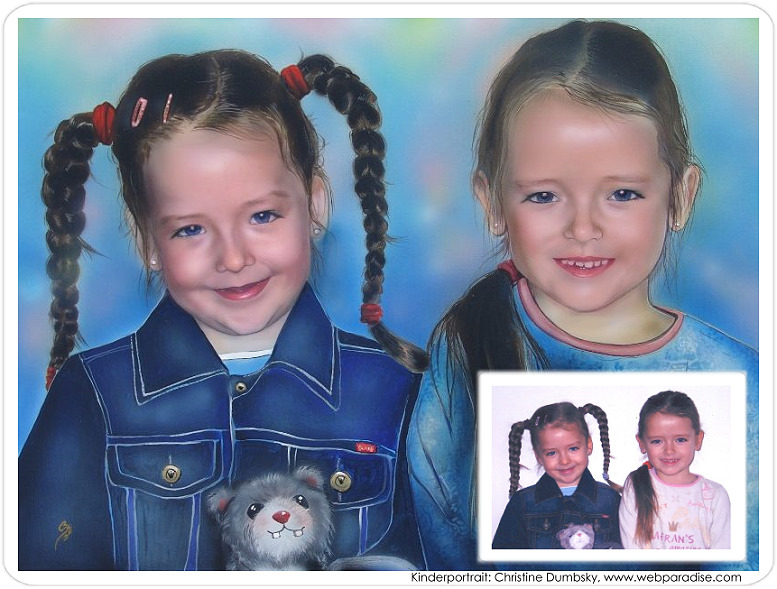 Kinderportraits, kinder portraitiert vom Knstler, Kinder-Portrait, kinderportrait, Portait vom Herrchen und Hund, Tierportrait und Menschenportrait, Geschenk Portrait zum Geburtstag und Jubilum, wein, weinberge, frauenbilder, frauenbild, erotische Gemlde, akt, aktbilder, akt-portraits, erotic art, erotische kunst, von Ihrem Foto, fr Ihre Ehefrau als Geschenk zum Geburtstag oder Hochzeitstag, oder fr Sie selbst, oder als berraschung, Portraits haben eine starke Wirkung und einen Zauber, Portraits von Ihren Lieben, zum Jubilaum, Geburtstag, Ahnengalerie, von Ihrem Tier oder Auto, alles ist mglich - gestaltet nach Ihren Wnschen und Ideen von der Knstlerin Christine Dumbsky