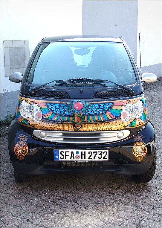 Egypt motiv car